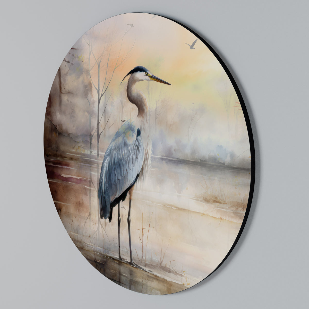 HERON DAYDREAM Kulatá nástěnná dekorace