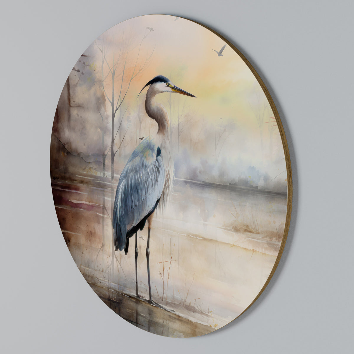 HERON DAYDREAM Kulatá nástěnná dekorace