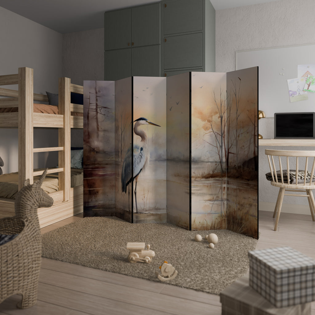 HERON DAYDREAM 6-Panel Room Divider