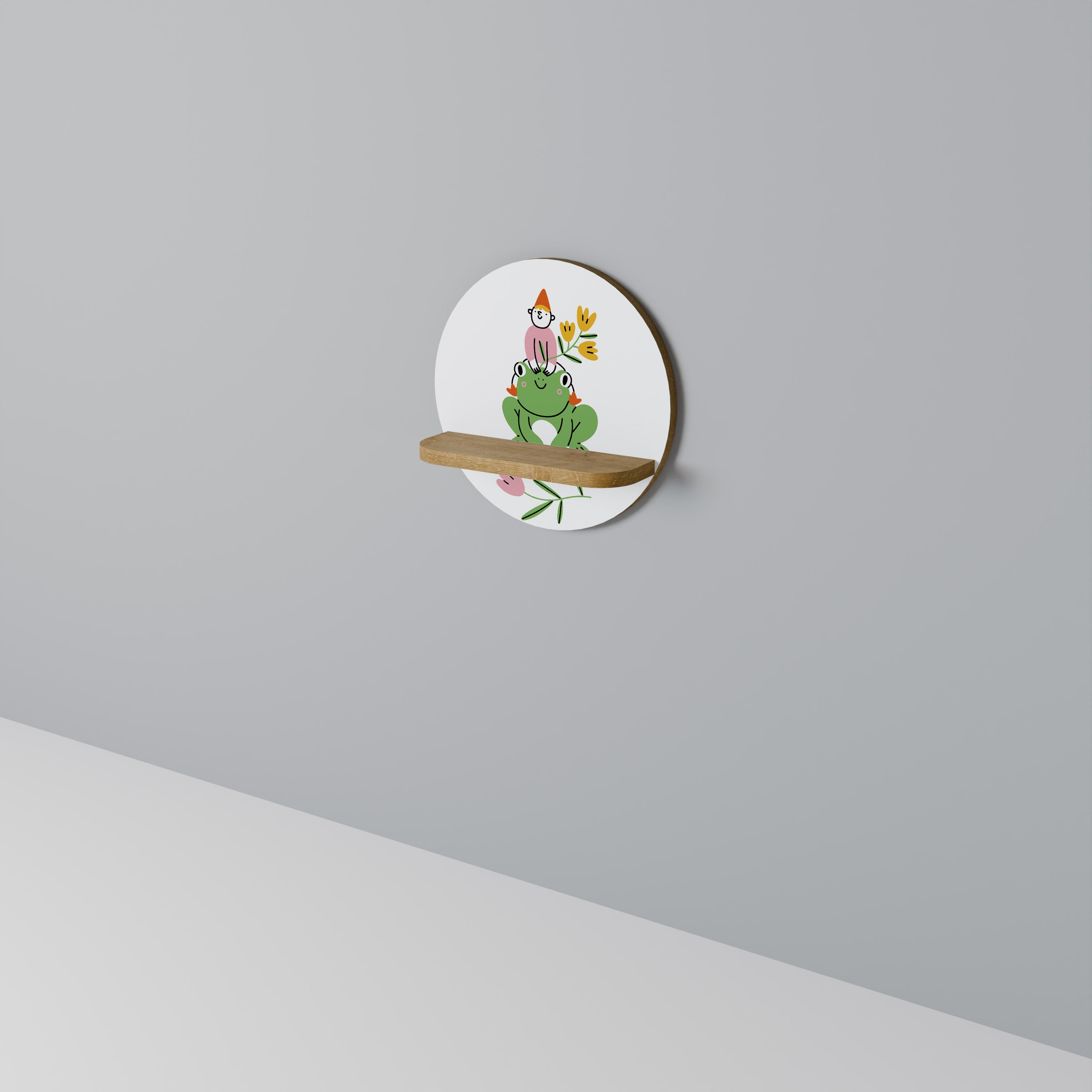 GARDEN INHABITANTS Art Shelf