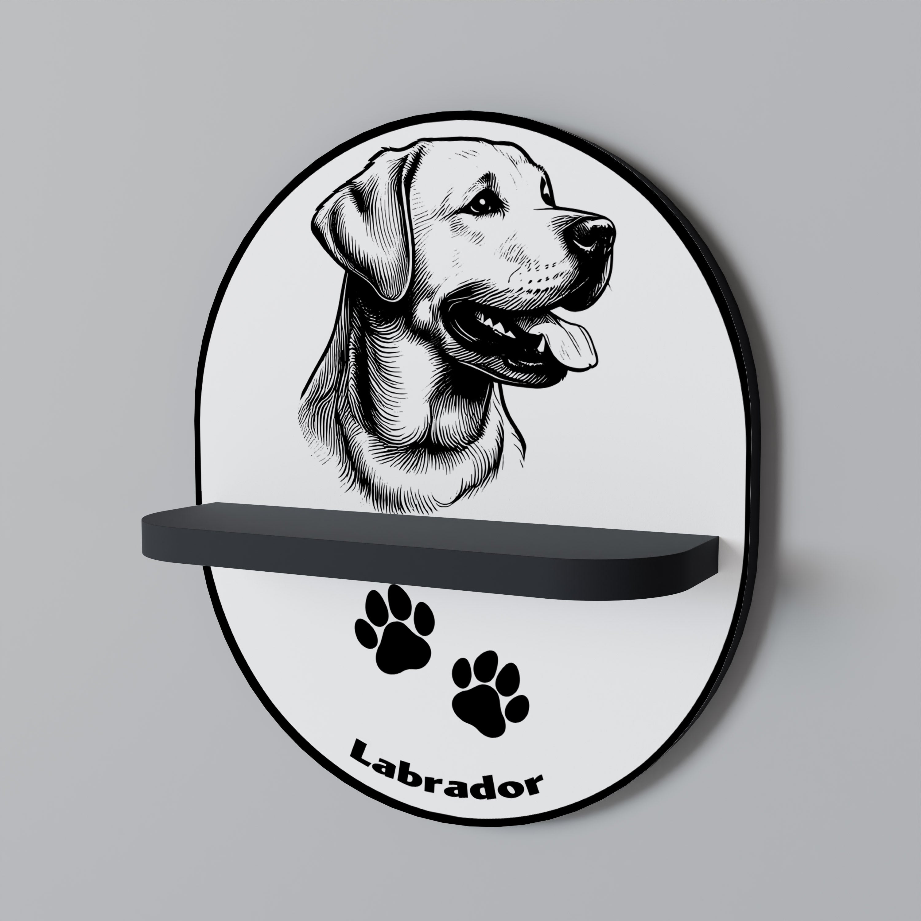LABRADOR DOG Designová police