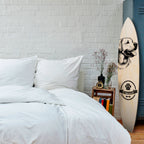 LABRADOR DOG Dekorativní panel ve tvaru surfu