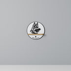 WHITE SHEPHERD DOG Designová police