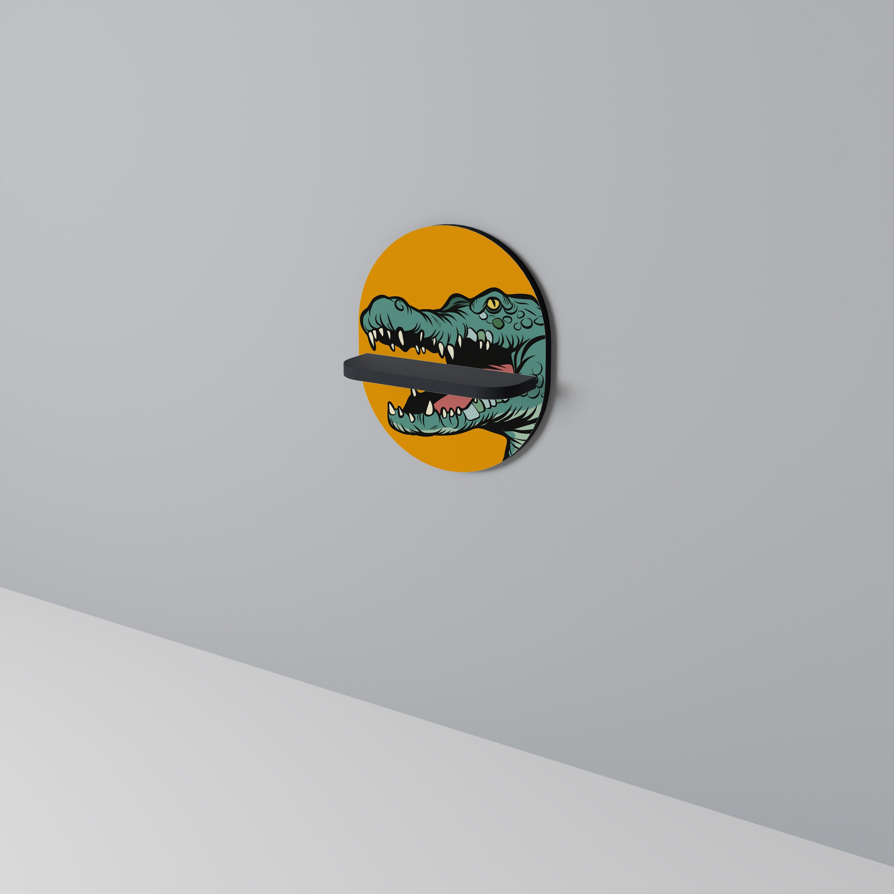 THREATENING GREETING Art Shelf