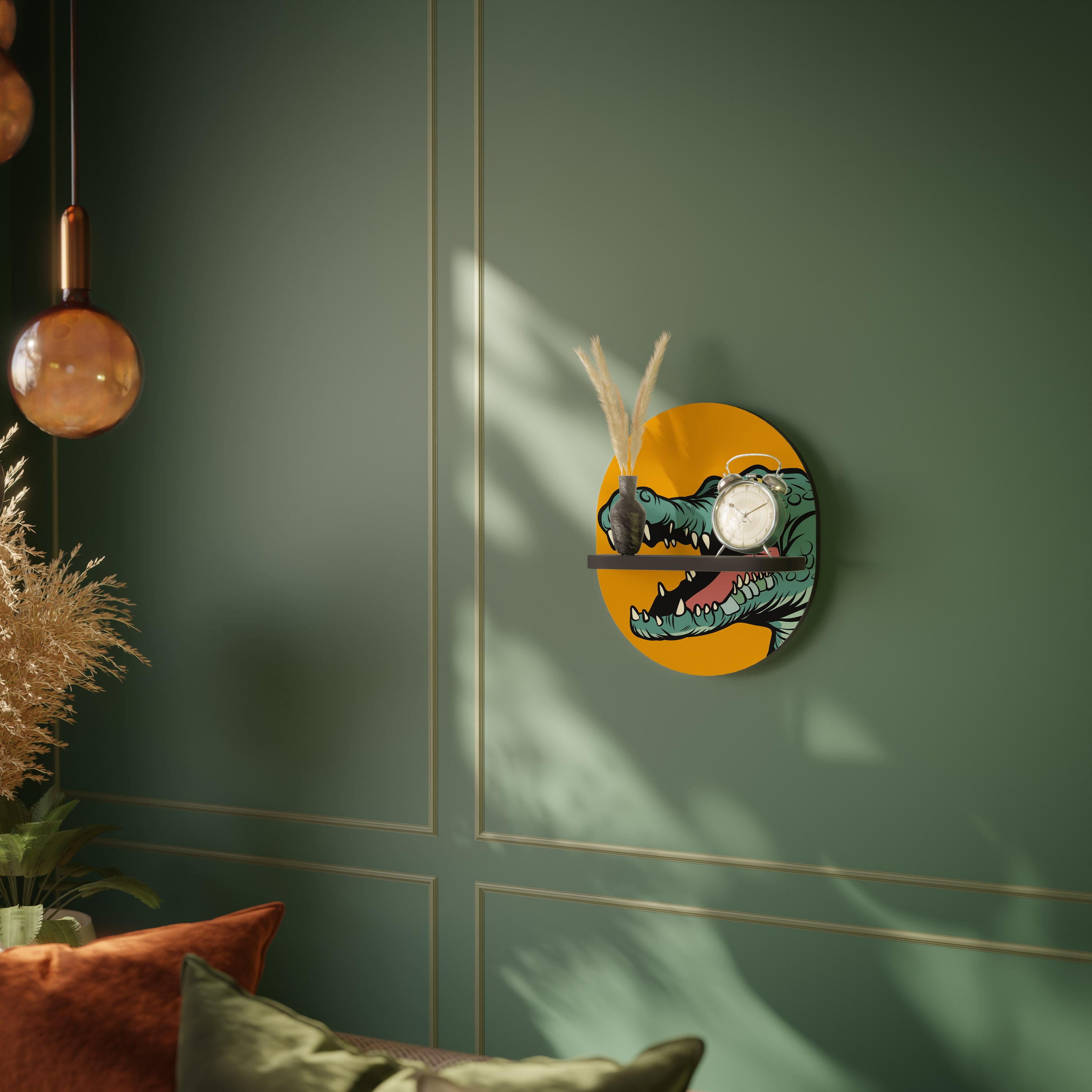 THREATENING GREETING Designová police