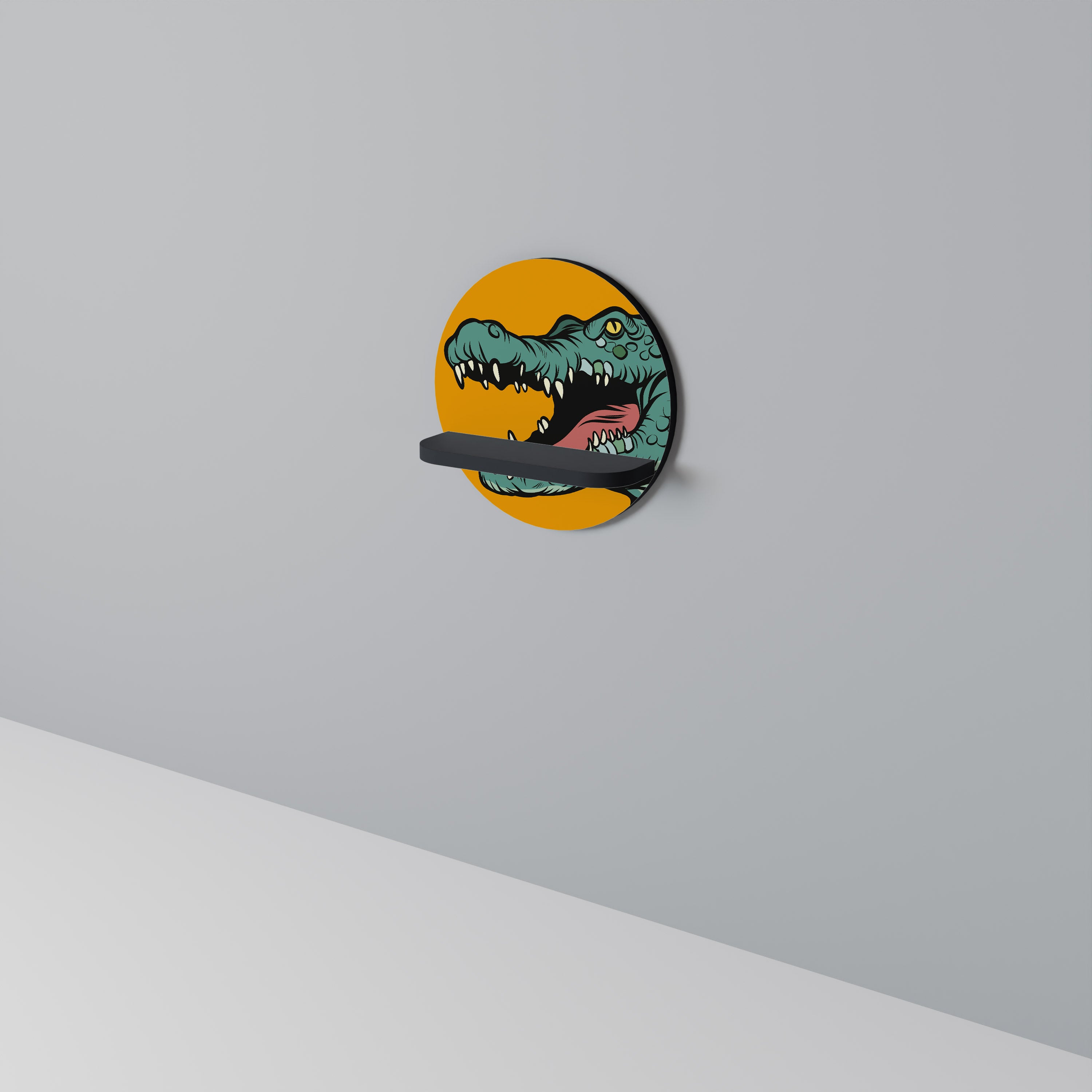 THREATENING GREETING Art Shelf