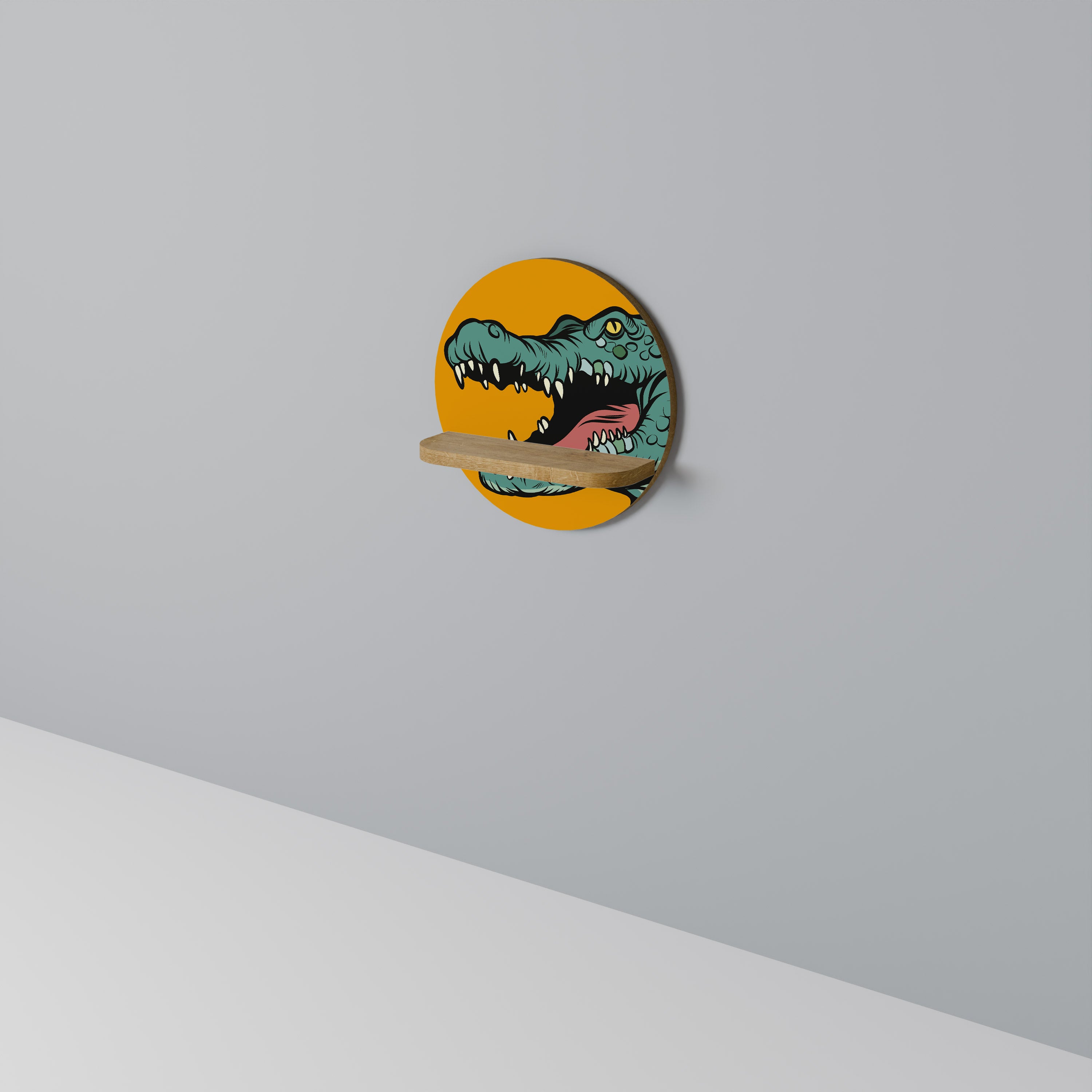 THREATENING GREETING Art Shelf