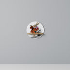 COLORFUL WHITE RABBIT Designová police