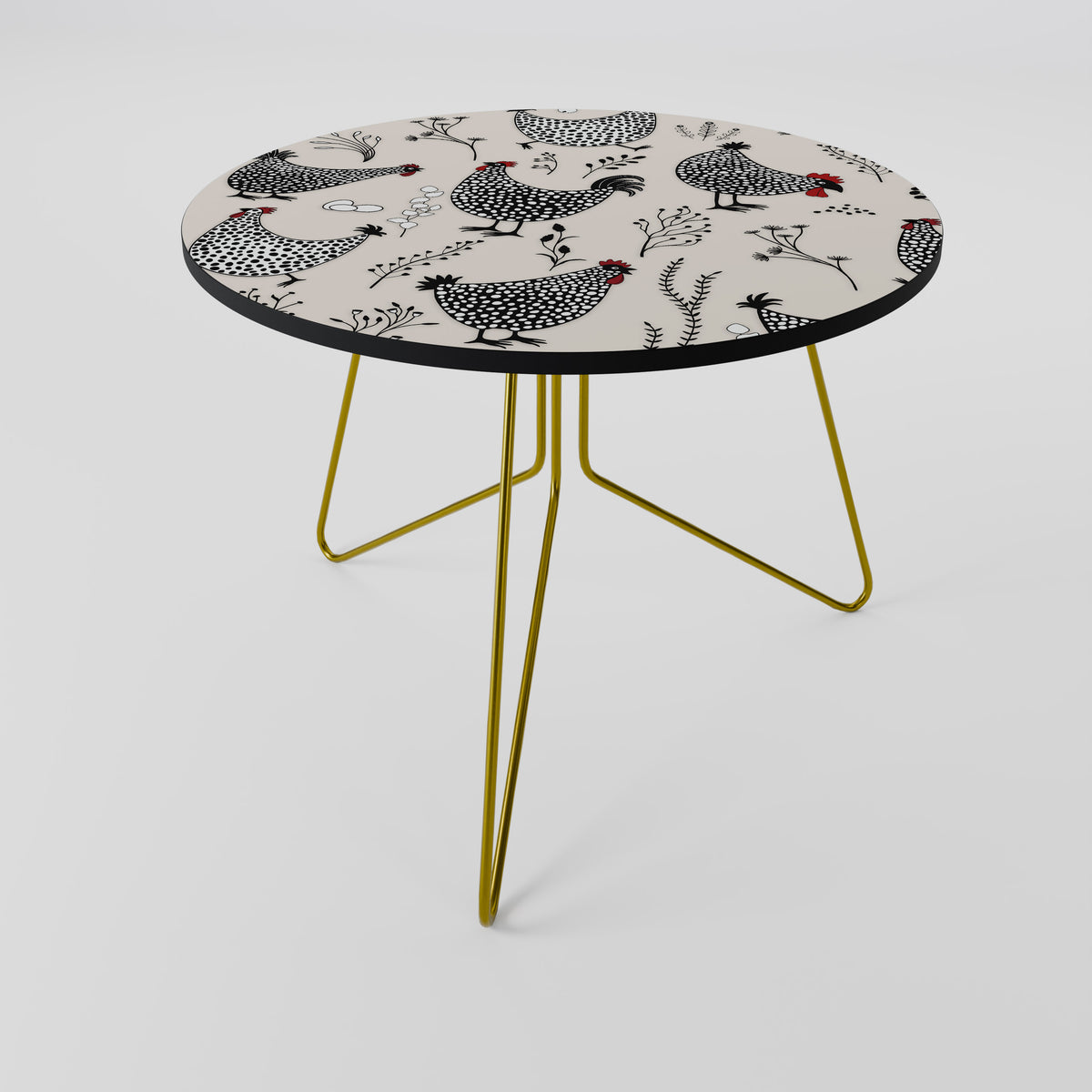 HAPPY HENS Konferenční stolek