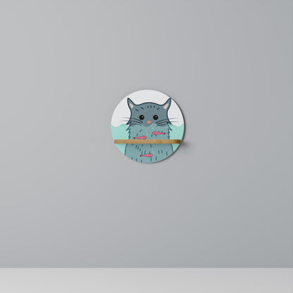 CAT SPLASH Designová police