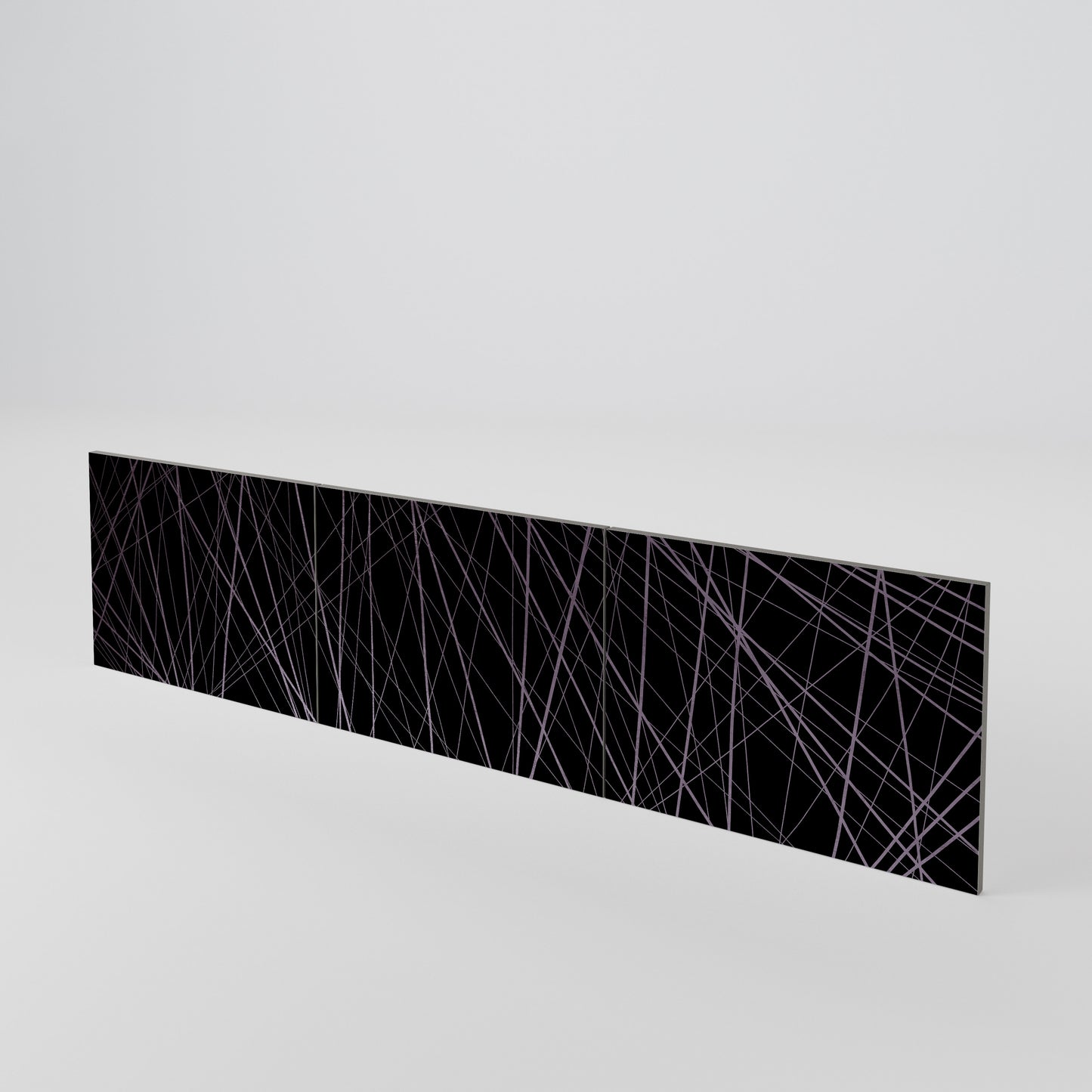 SHIMMER SPIDERGRAM Sada 3 ks dvířek k TV stolku