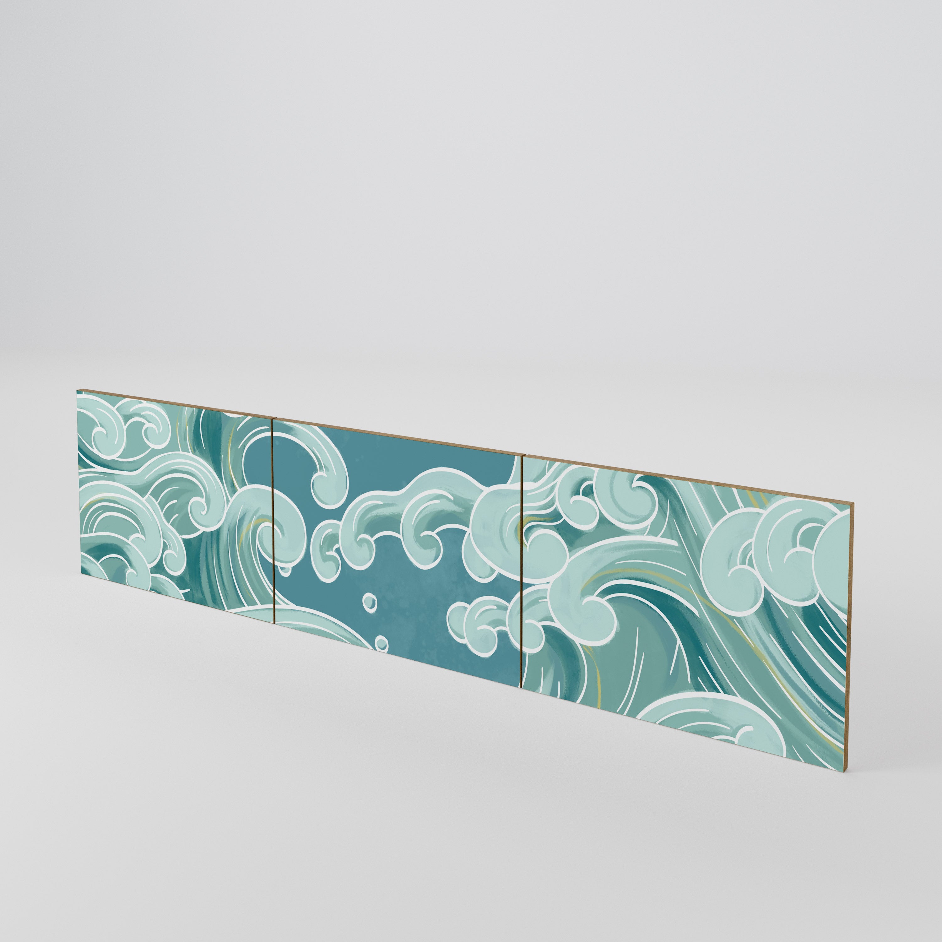 ASIAN SWAY 3-Piece TV Cabinet Door Set