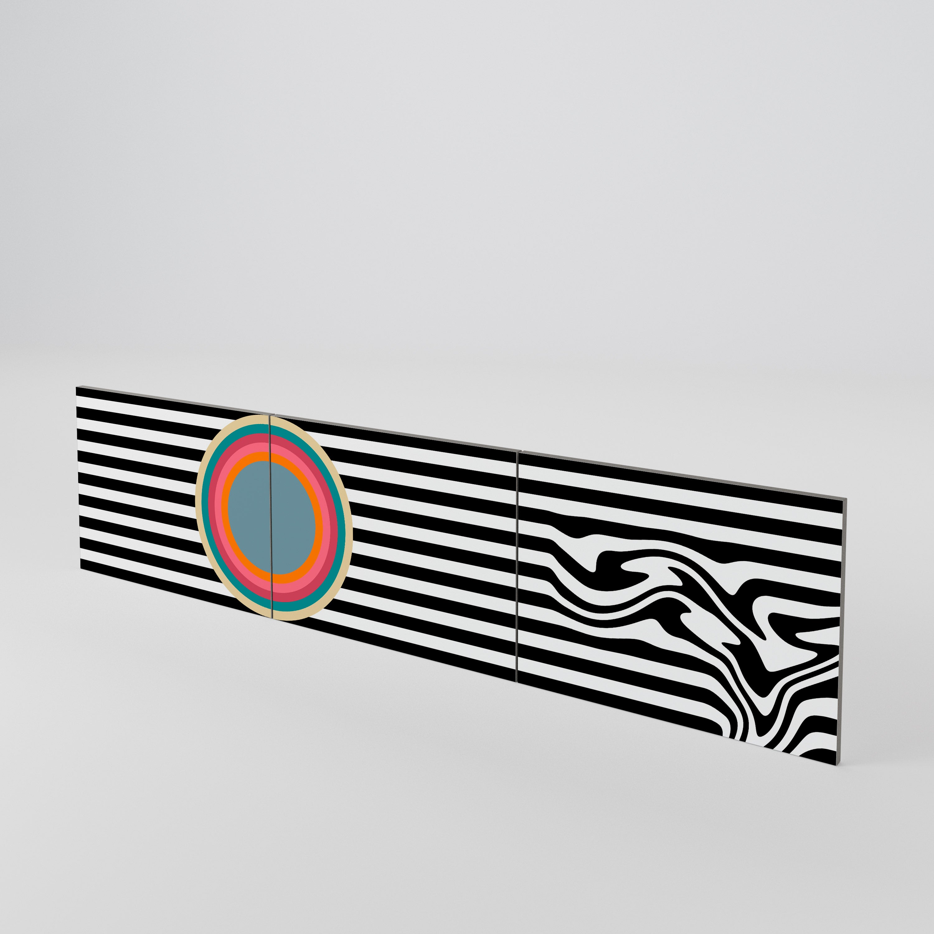 SPECTRA SHOWCASE 3-Piece TV Cabinet Door Set