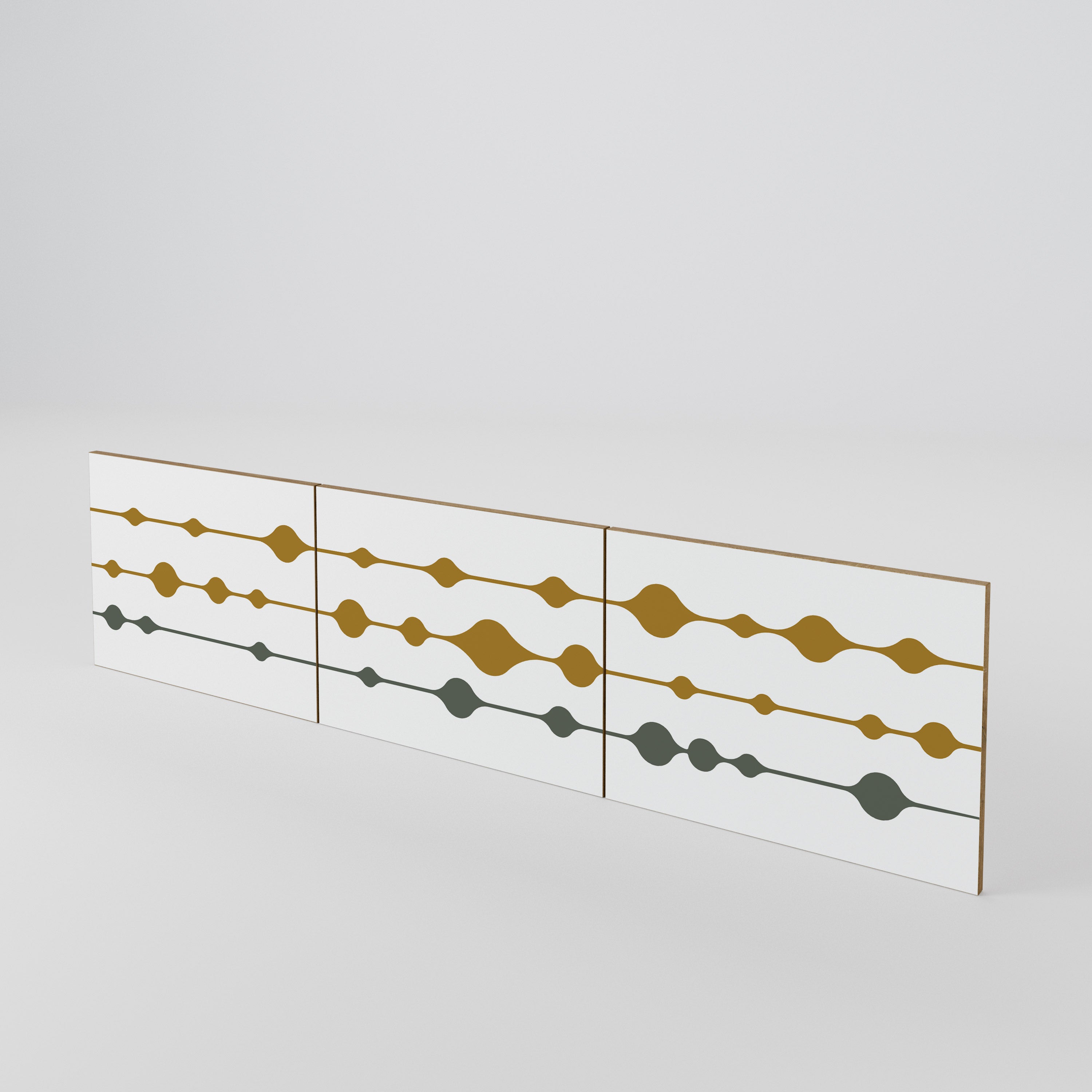 VIVID TONE 3-Piece TV Cabinet Door Set