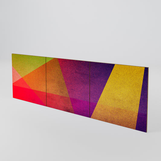VIVID GEOMETRY Sada 3 ks dvířek ke komodě