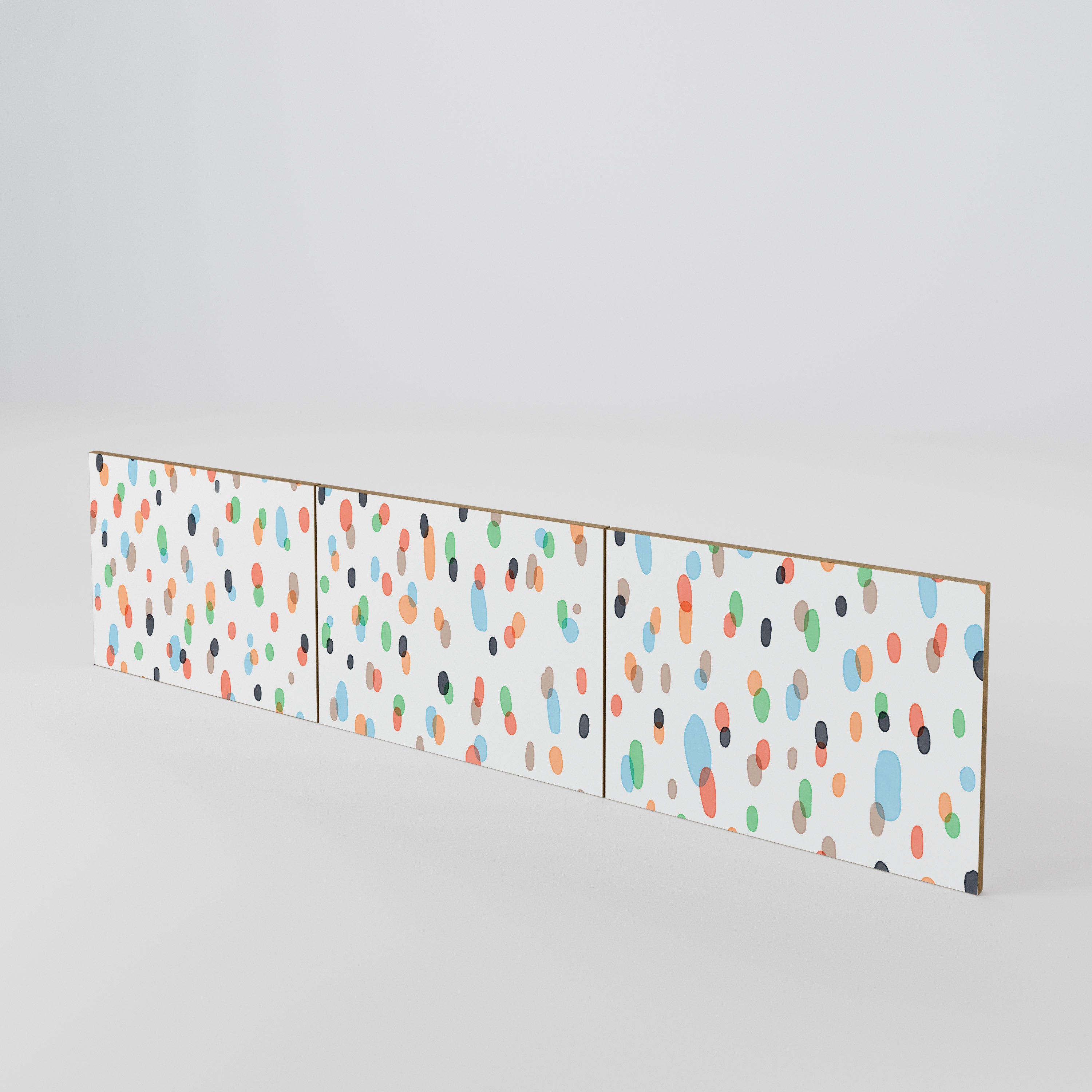 ENERGETIC SPOTS 3-Piece TV Cabinet Door Set