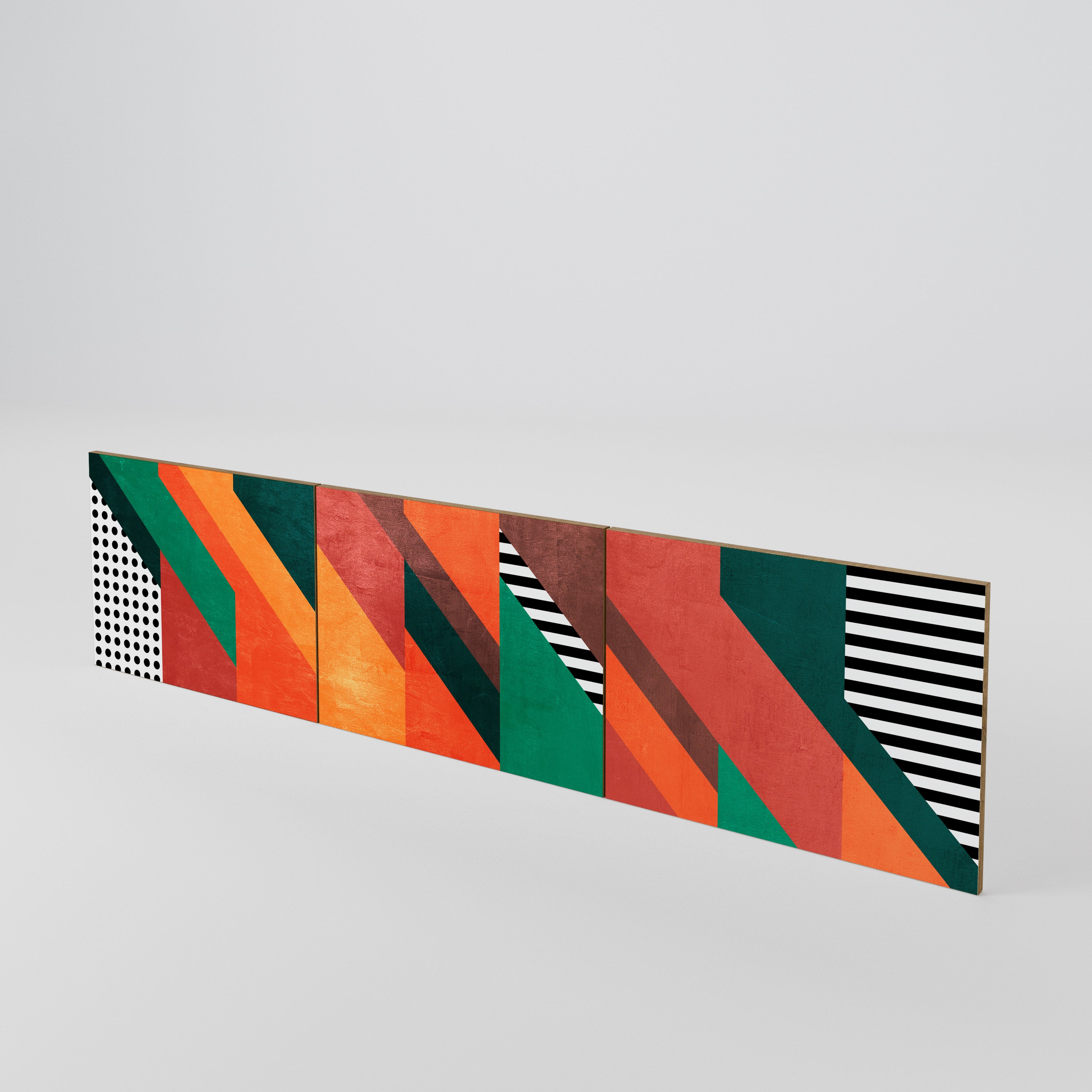 MAKESHIFT ARTISTRY 3-Piece TV Cabinet Door Set