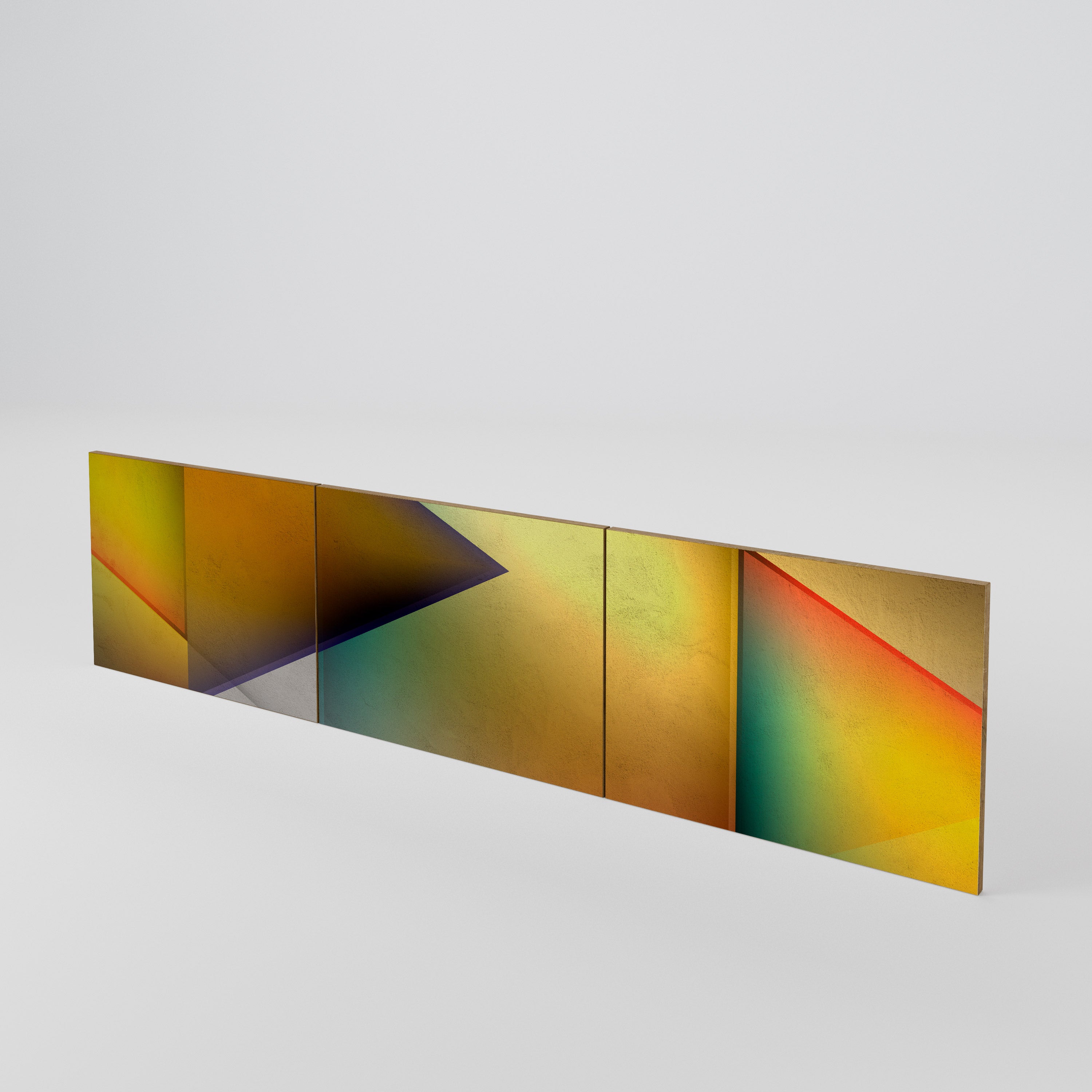 PIERCING SHARPNESS 3-Piece TV Cabinet Door Set