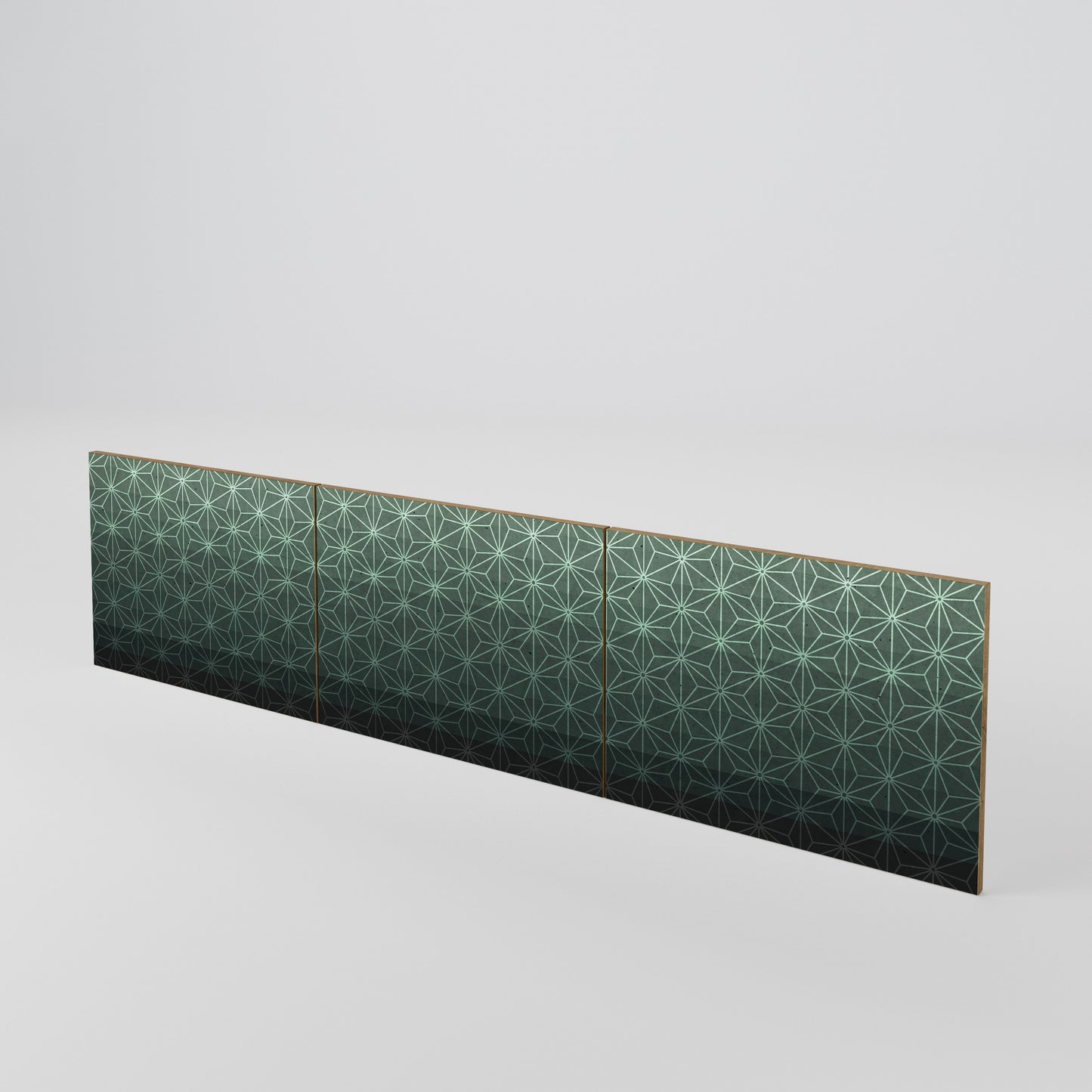 ORNAMENTAL GLIMMER Sada 3 ks dvířek k TV stolku