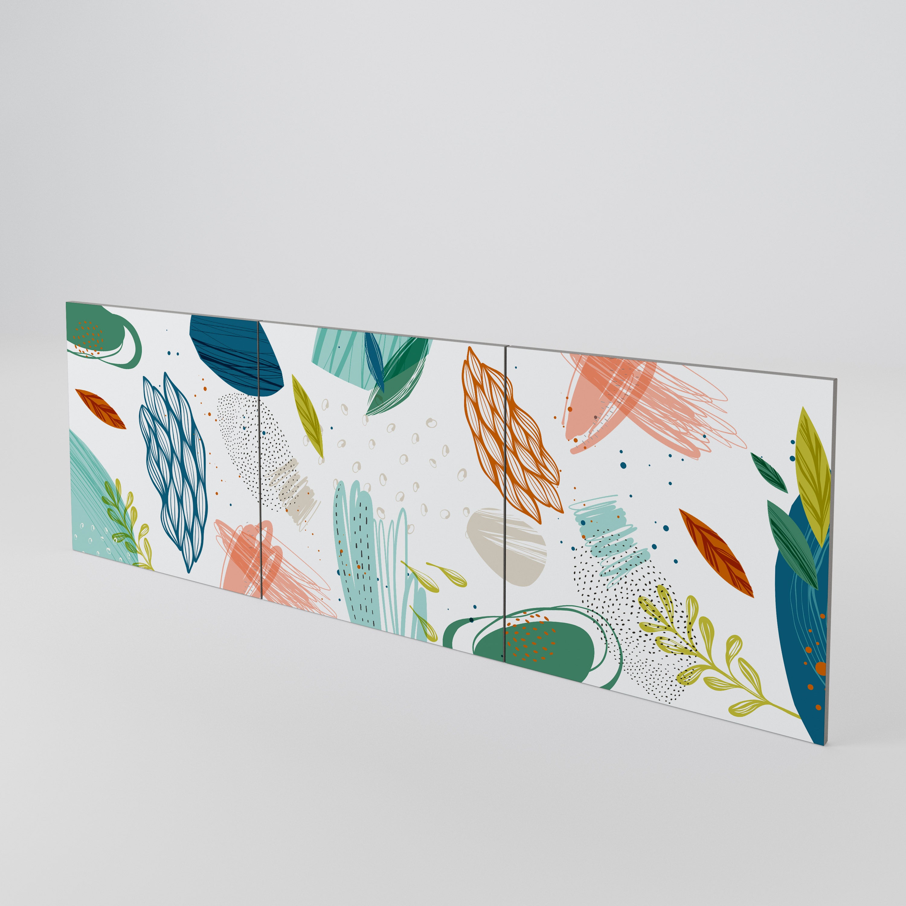 BOTANICAL HURRICANE 3-Piece Sideboard Door Set