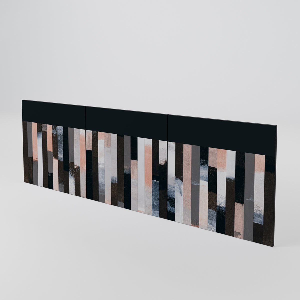 COLLAGE OF RECTANGLES Sada 3 ks dvířek ke komodě