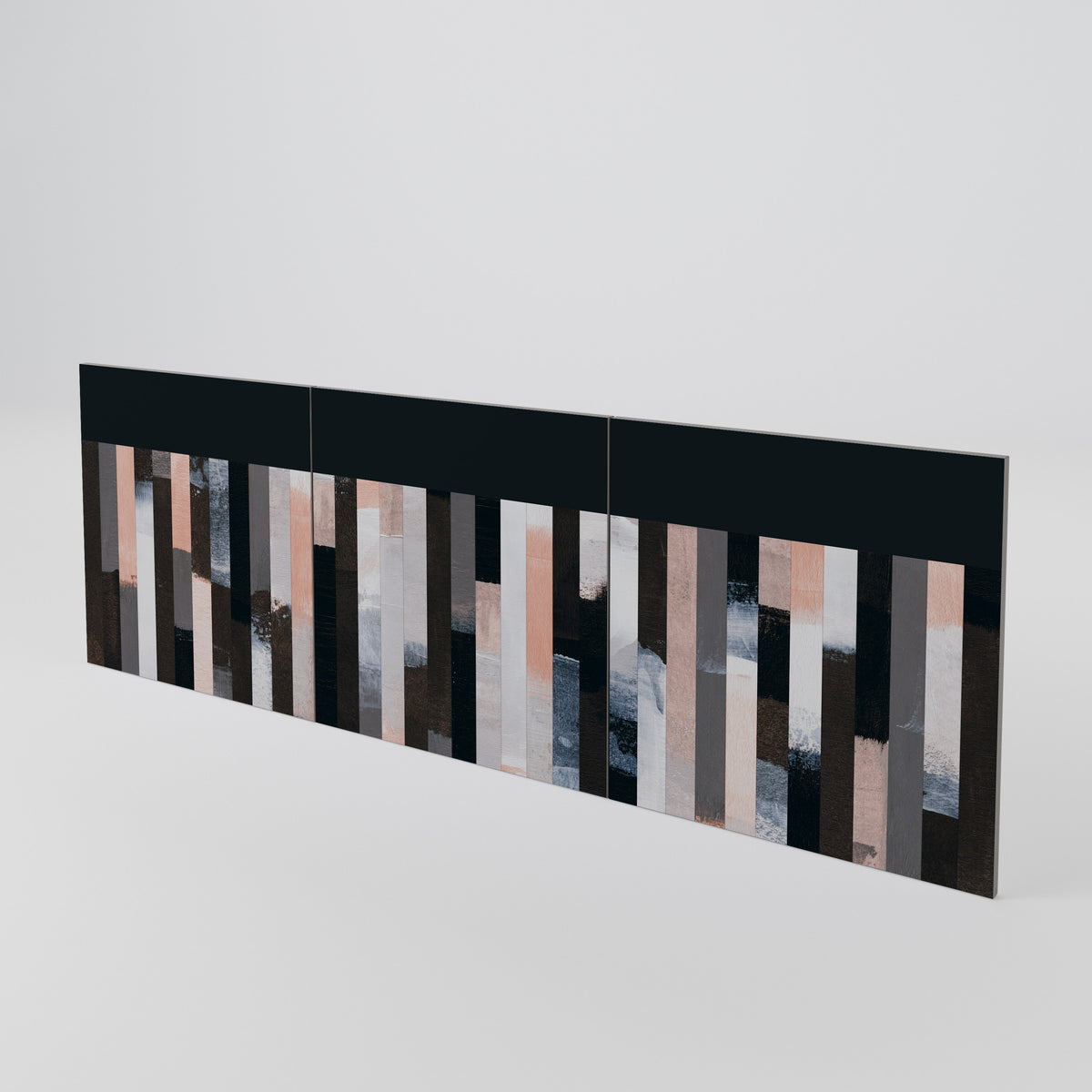 COLLAGE OF RECTANGLES Sada 3 ks dvířek ke komodě