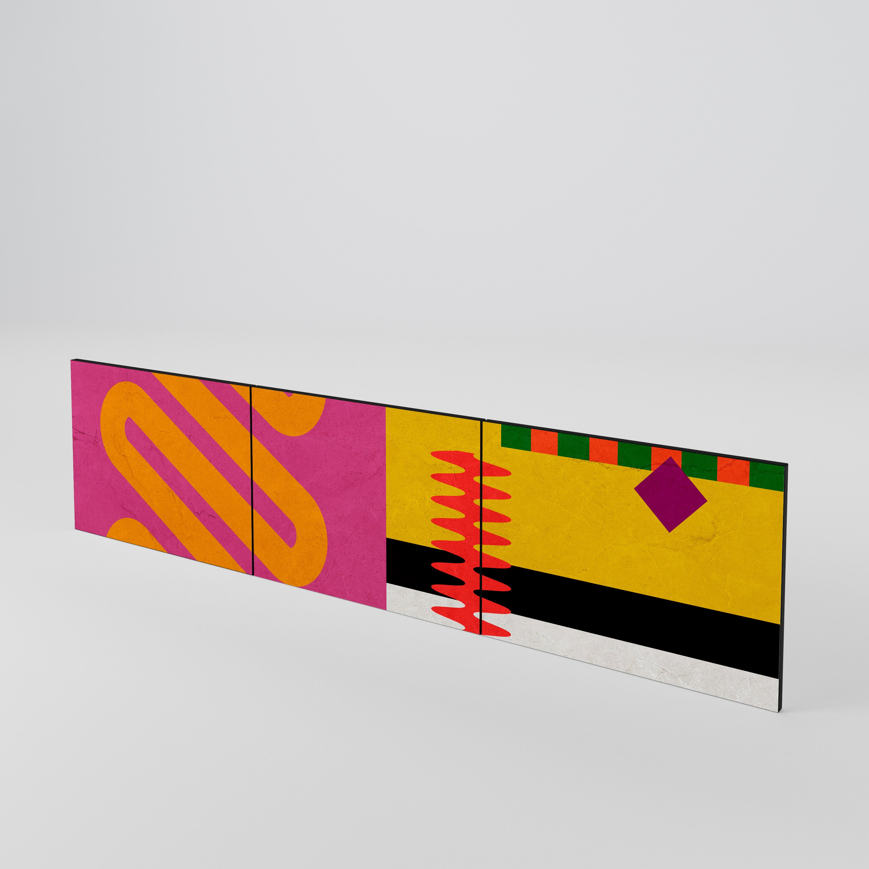 VIVID ART Sada 3 ks dvířek k TV stolku