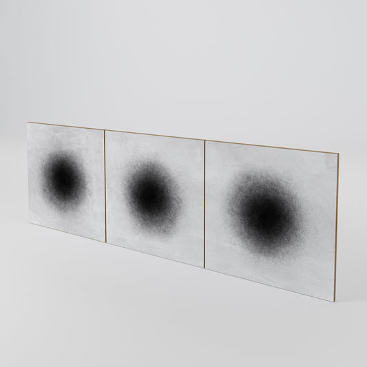 BLACK HOLE Sada 3 ks dvířek ke komodě