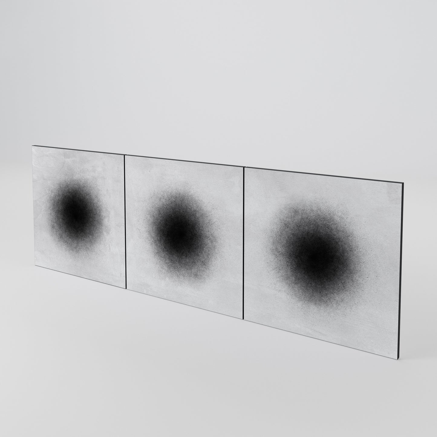 BLACK HOLE Sada 3 ks dvířek ke komodě