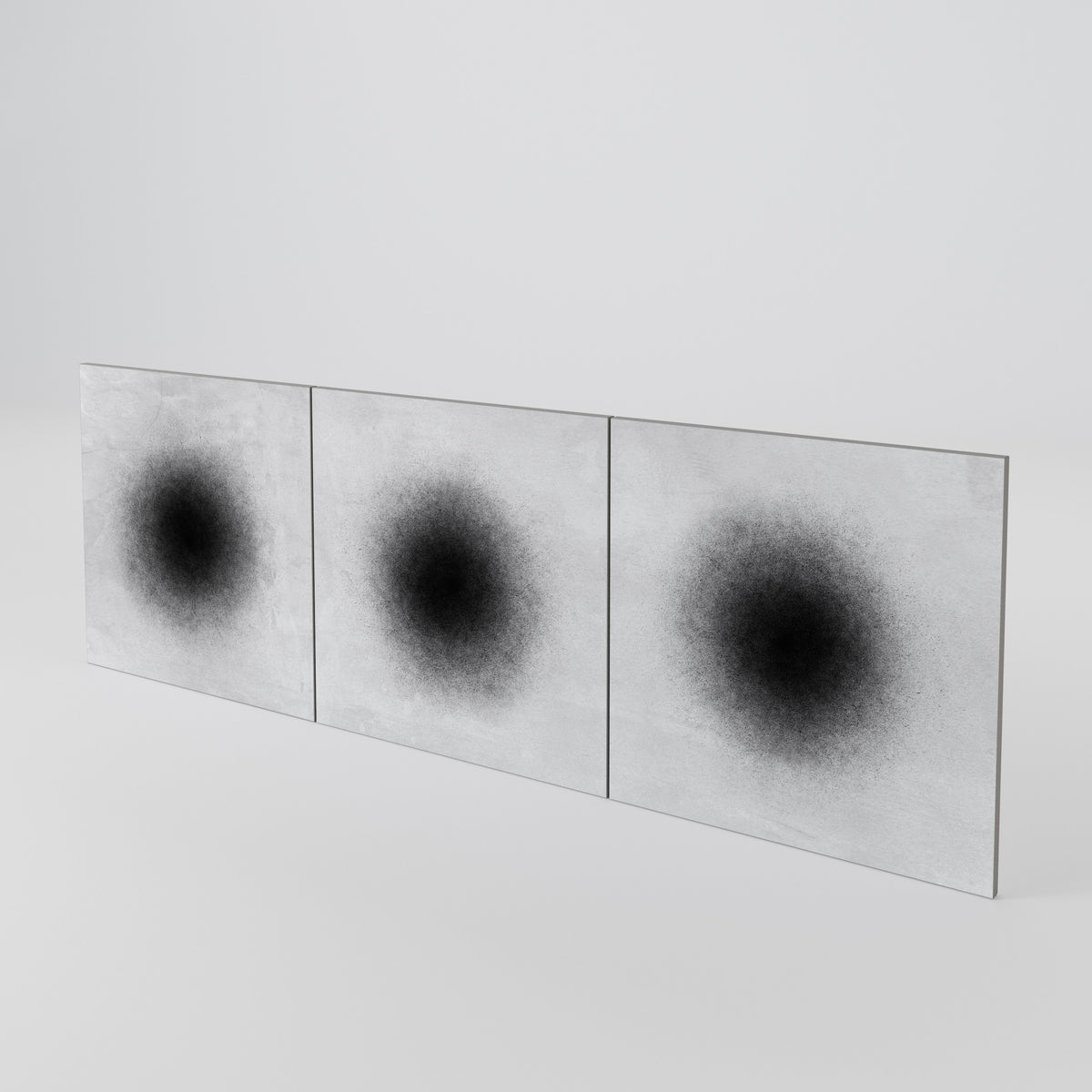 BLACK HOLE Sada 3 ks dvířek ke komodě