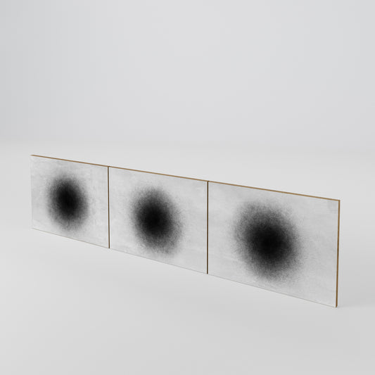 BLACK HOLE Sada 3 ks dvířek k TV stolku