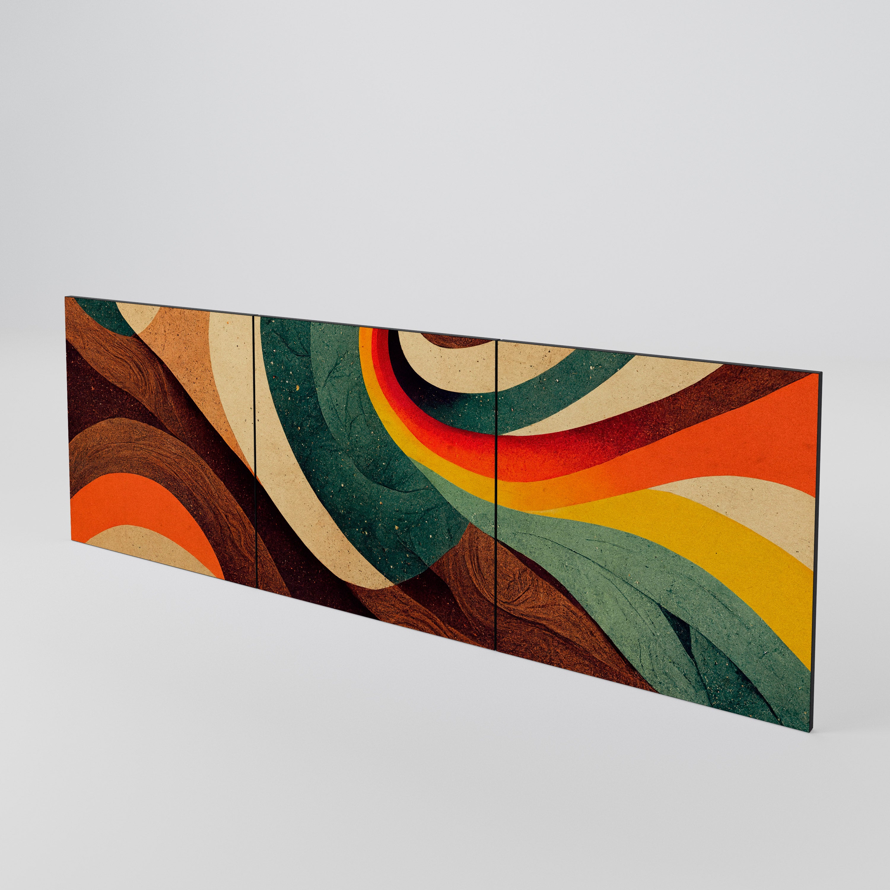 COLORFUL STRANDS 3-Piece Sideboard Door Set