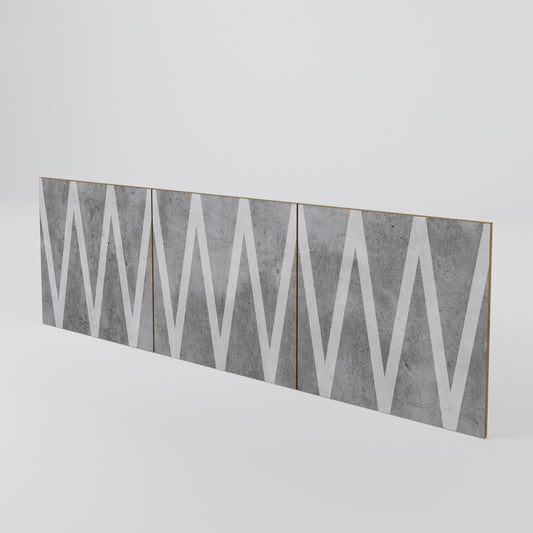 SOLID ZIG ZAG Sada 3 ks dvířek ke komodě
