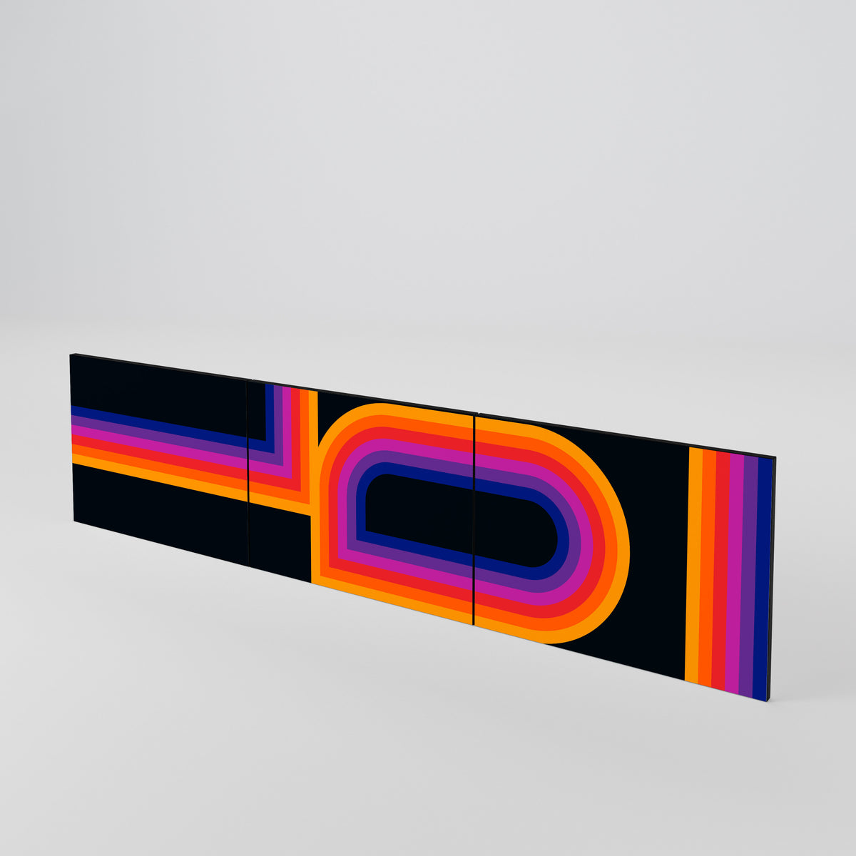 BLINDED BY THE LIGHTS Sada 3 ks dvířek k TV stolku