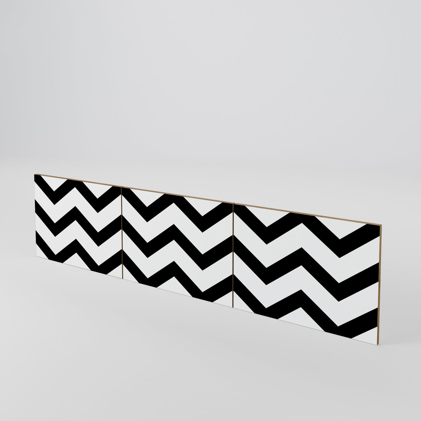 CLASSIC ZIG ZAG Sada 3 ks dvířek k TV stolku