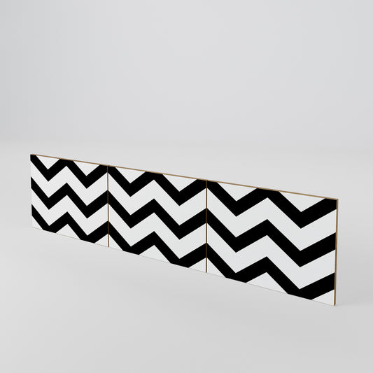 CLASSIC ZIG ZAG Sada 3 ks dvířek k TV stolku