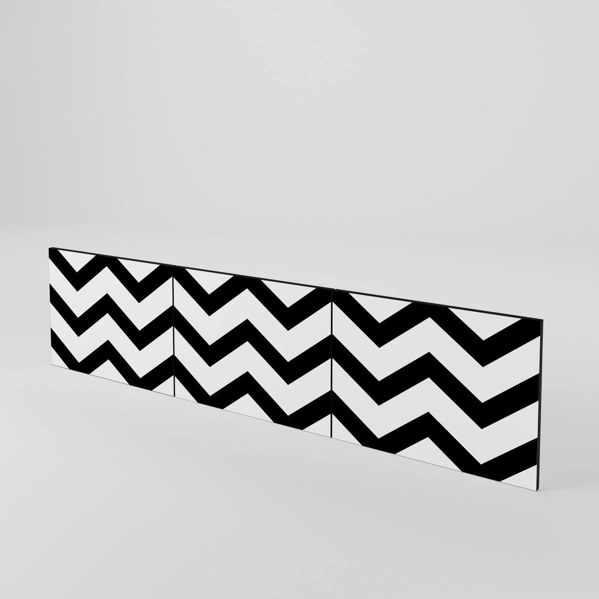 CLASSIC ZIG ZAG Sada 3 ks dvířek k TV stolku