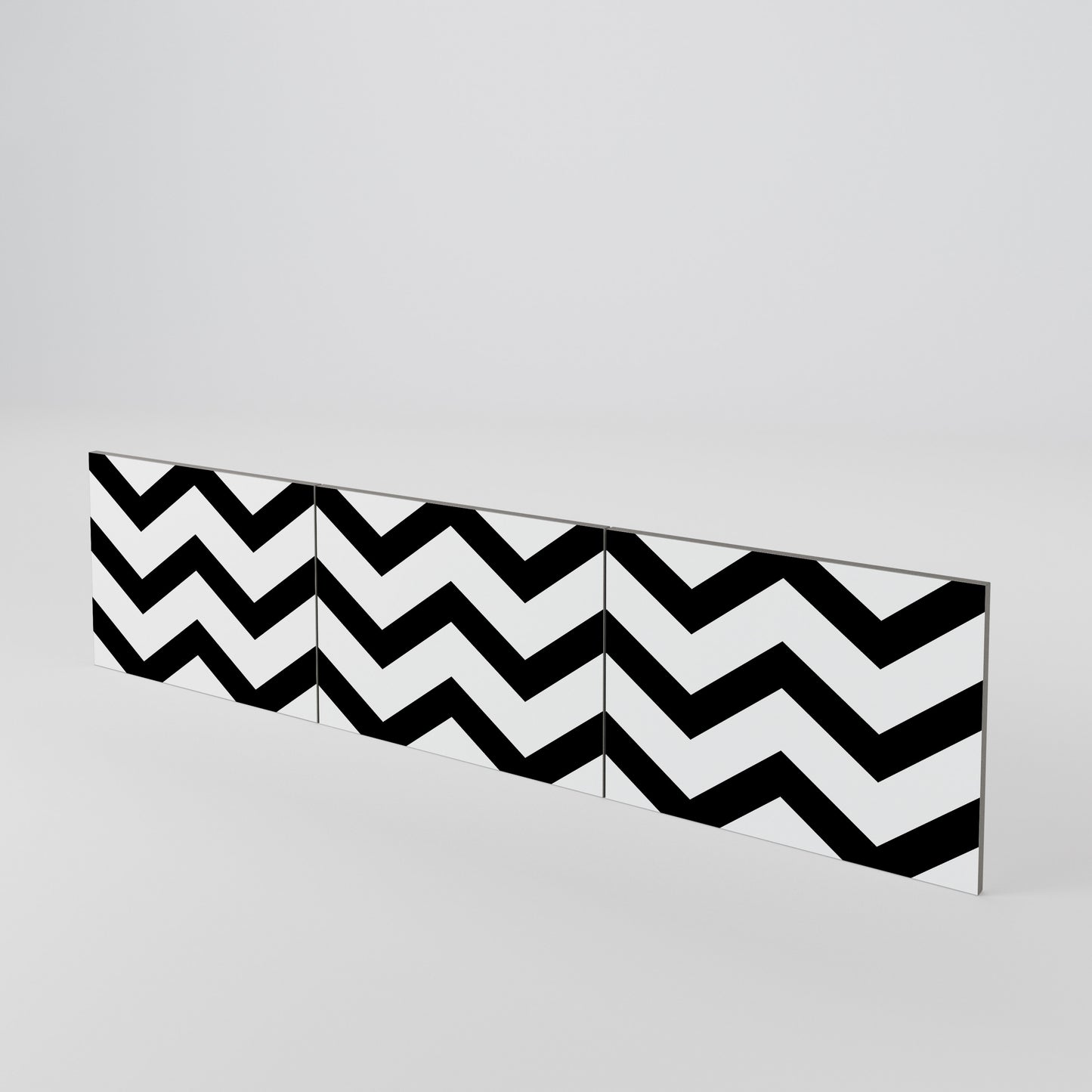 CLASSIC ZIG ZAG Sada 3 ks dvířek k TV stolku
