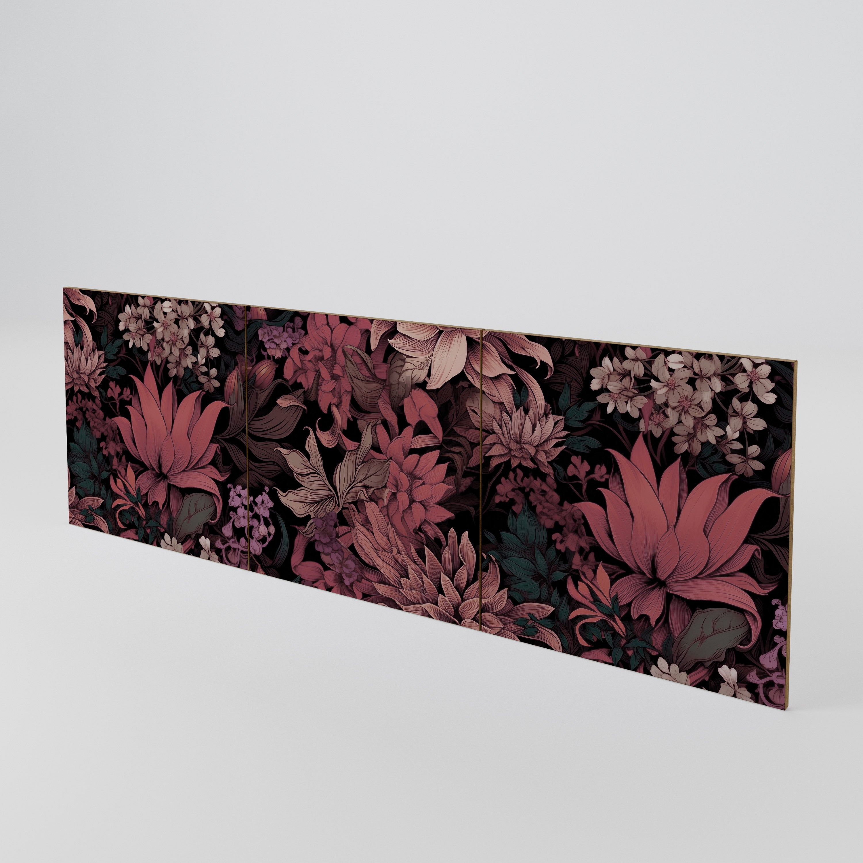FLORAL WHISPER 3-Piece Sideboard Door Set