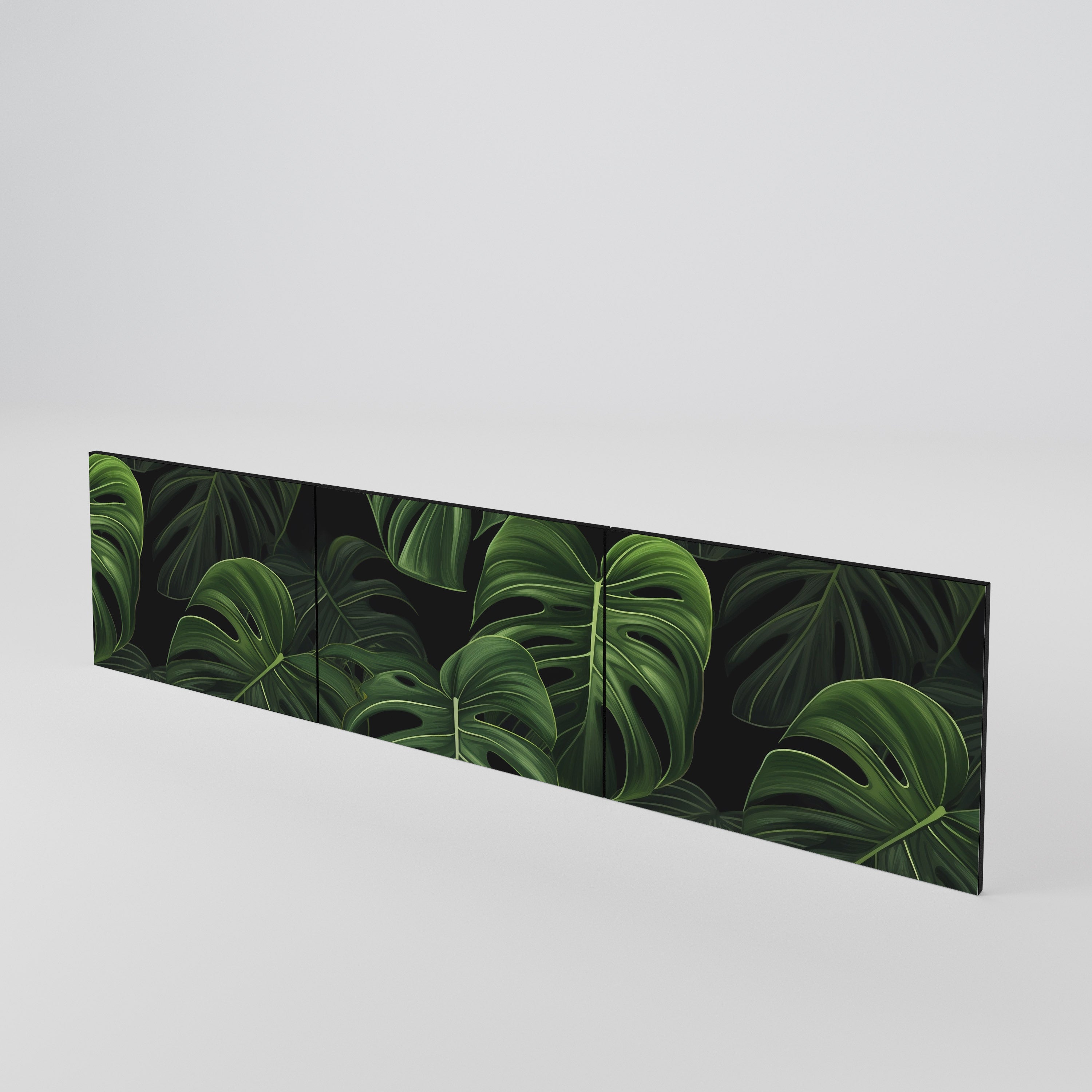 INFINITE MONSTERA 3-Piece TV Cabinet Door Set