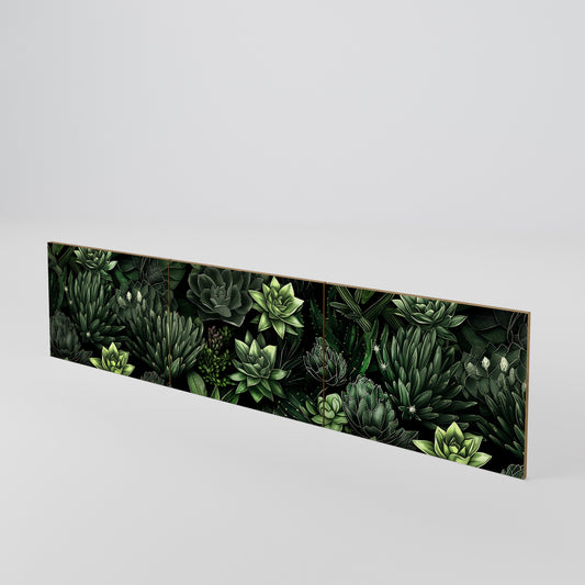SUCCULENT JUNGLE Sada 3 ks dvířek k TV stolku