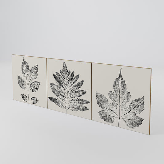 LEAFY STAMPS Sada 3 ks dvířek ke komodě