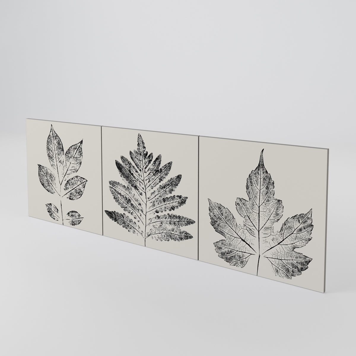 LEAFY STAMPS Sada 3 ks dvířek ke komodě