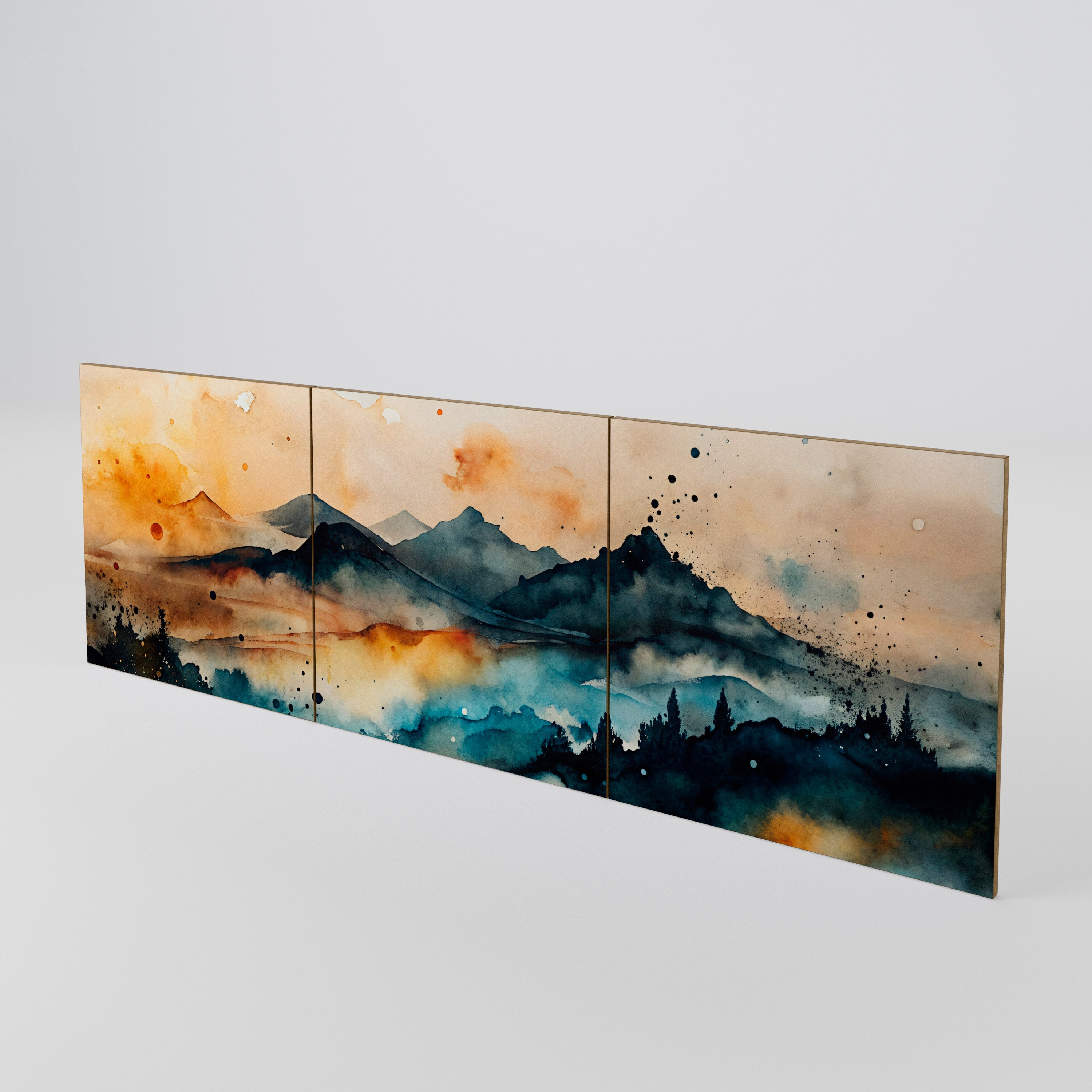 OMINOUS MOUNTAINS 3-Piece Sideboard Door Set