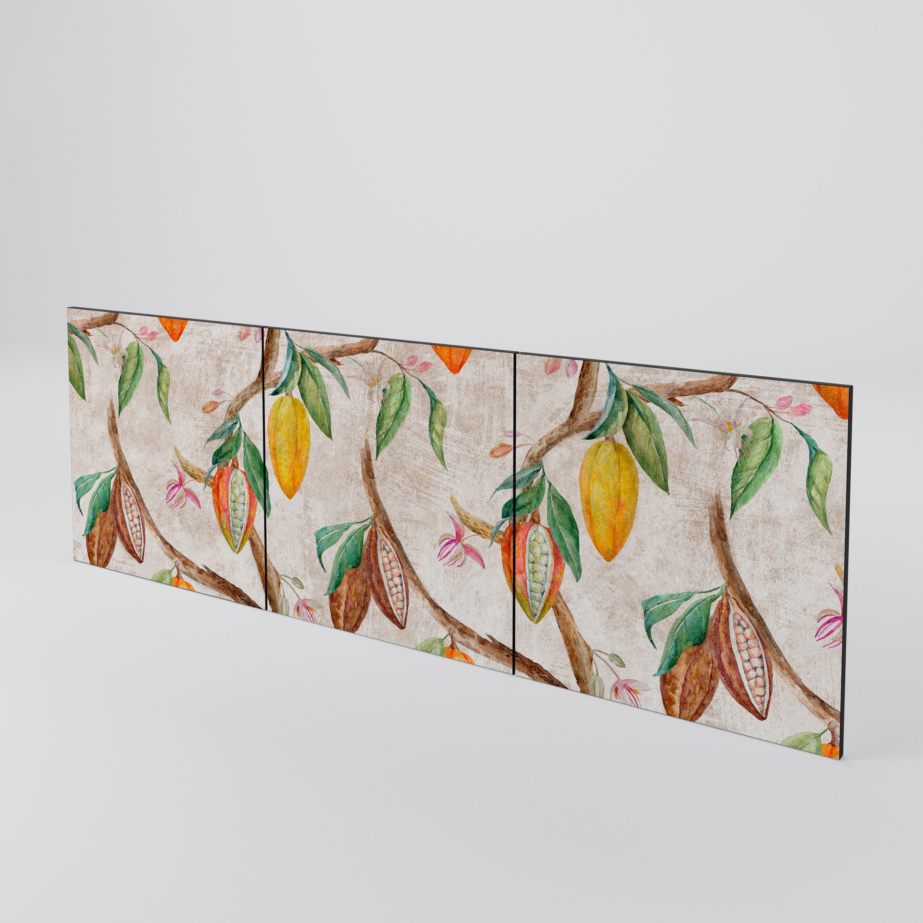 COCOA FRUITS 3-Piece Sideboard Door Set