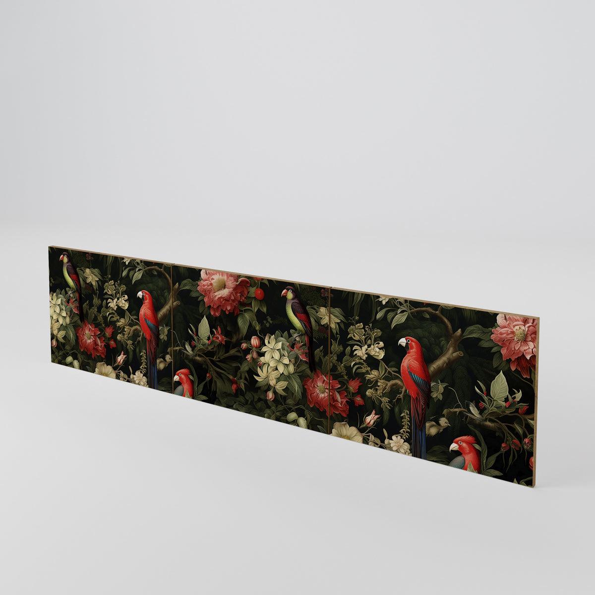 FLORAL FANTASIA Sada 3 ks dvířek k TV stolku