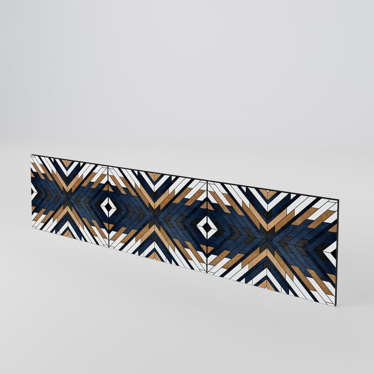 ARTFUL GEOMETRY Sada 3 ks dvířek k TV stolku