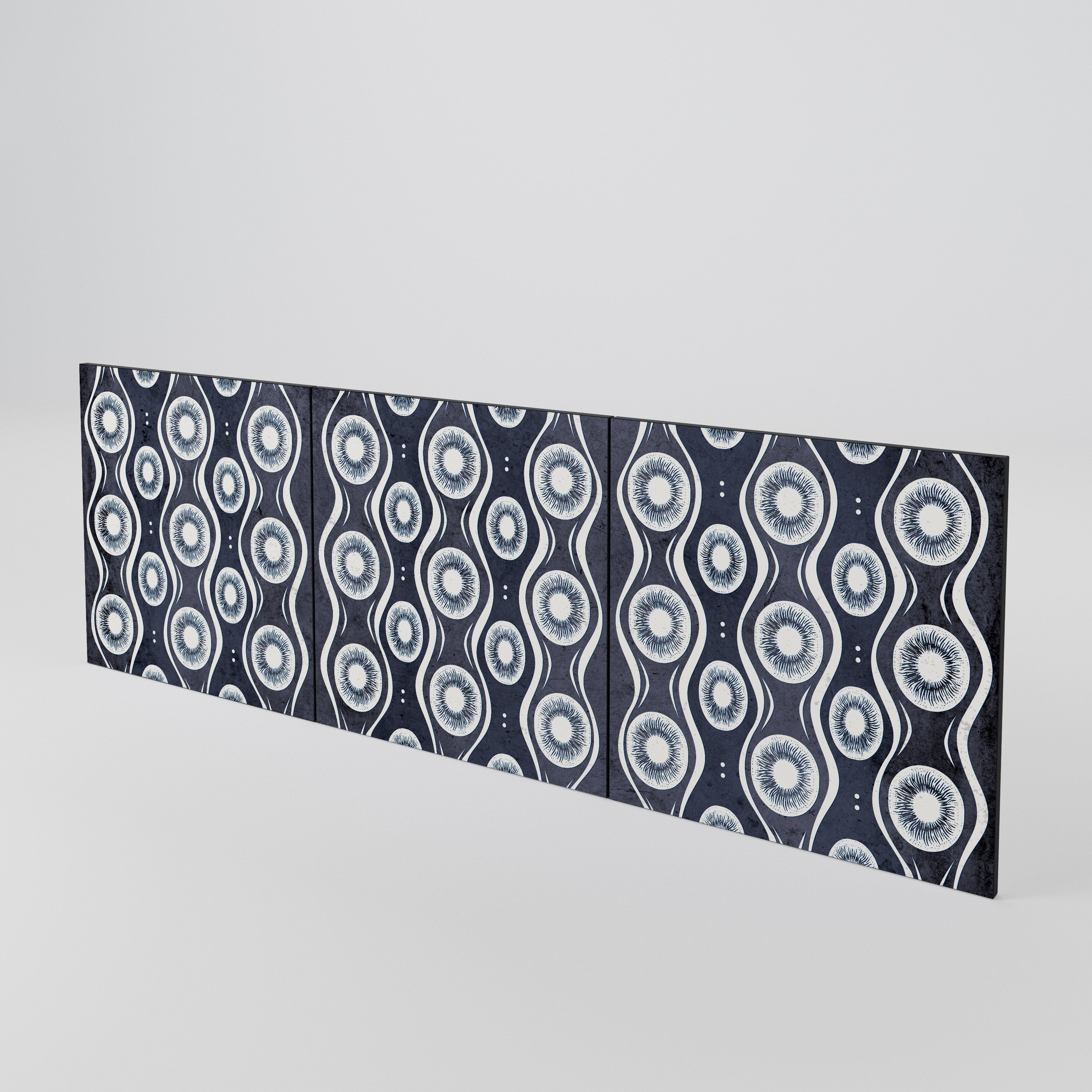 GRAPHITE EYES 3-Piece Sideboard Door Set