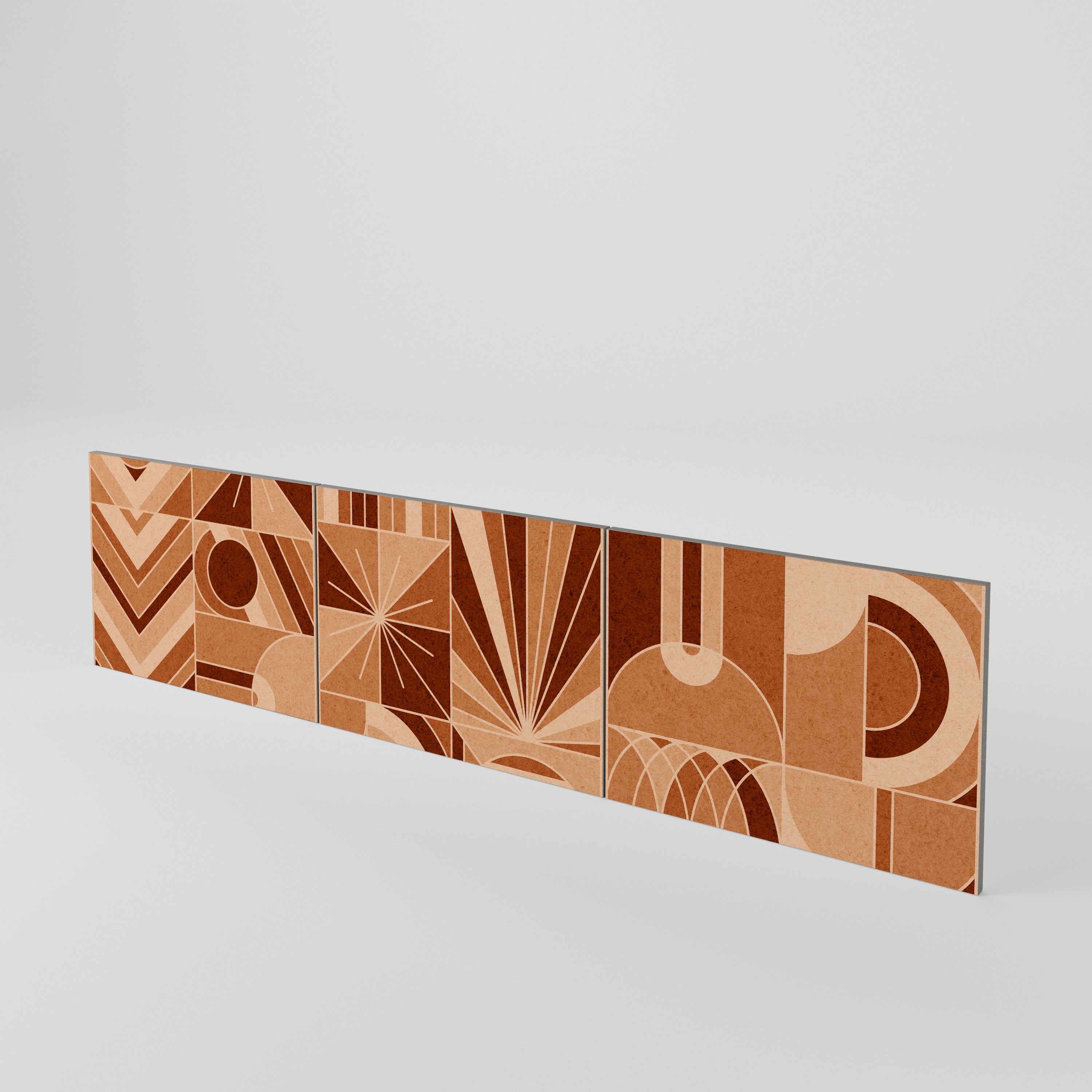 PRISM MOSAIC 3-Piece TV Cabinet Door Set