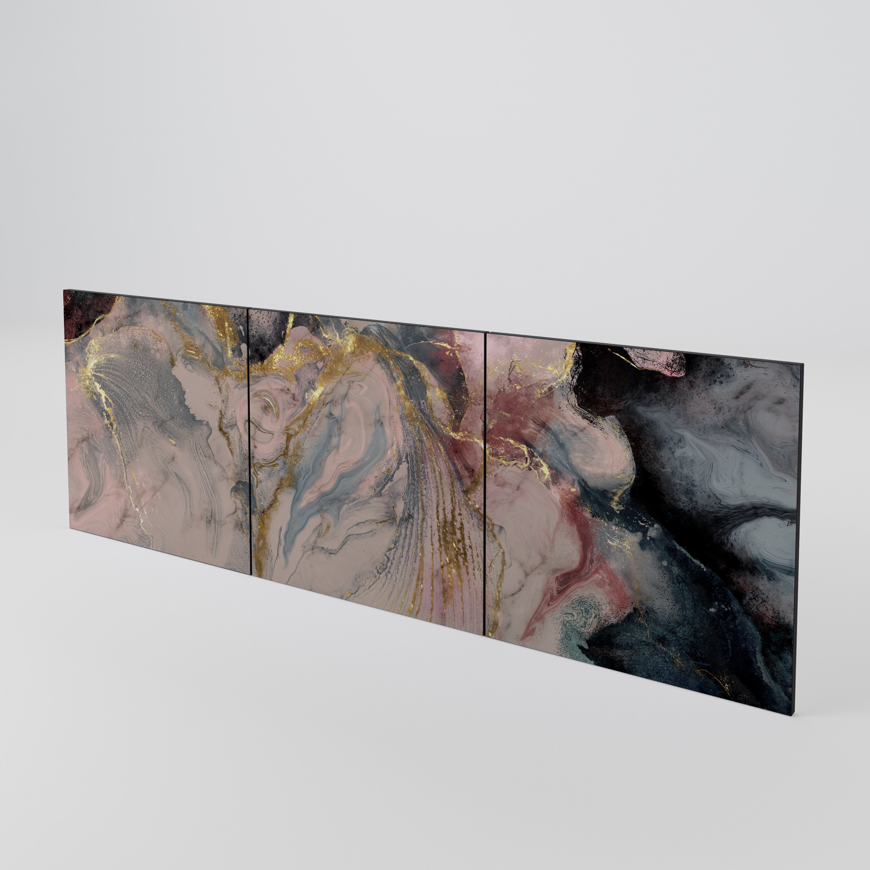 GILDED SWIRLS Sada 3 ks dvířek ke komodě